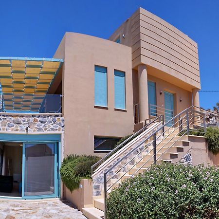Ouzo Panoramic Houses 1, With Private Pool Plomari Екстериор снимка
