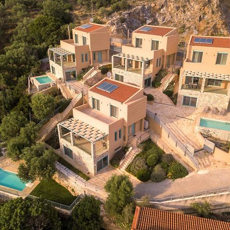 Ouzo Panoramic Houses 1, With Private Pool Plomari Екстериор снимка