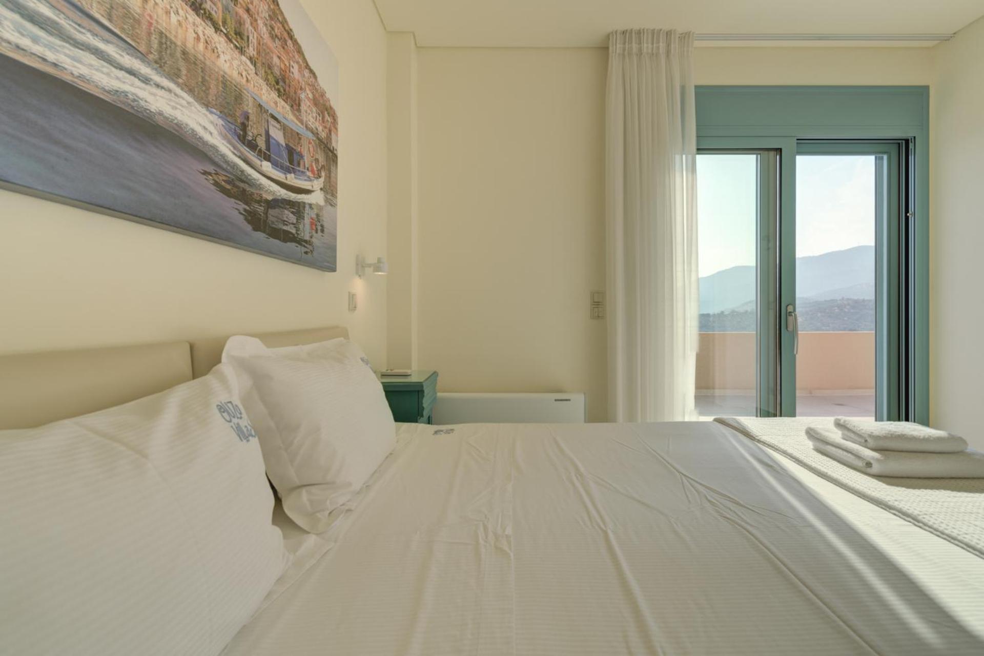 Ouzo Panoramic Houses 1, With Private Pool Plomari Екстериор снимка