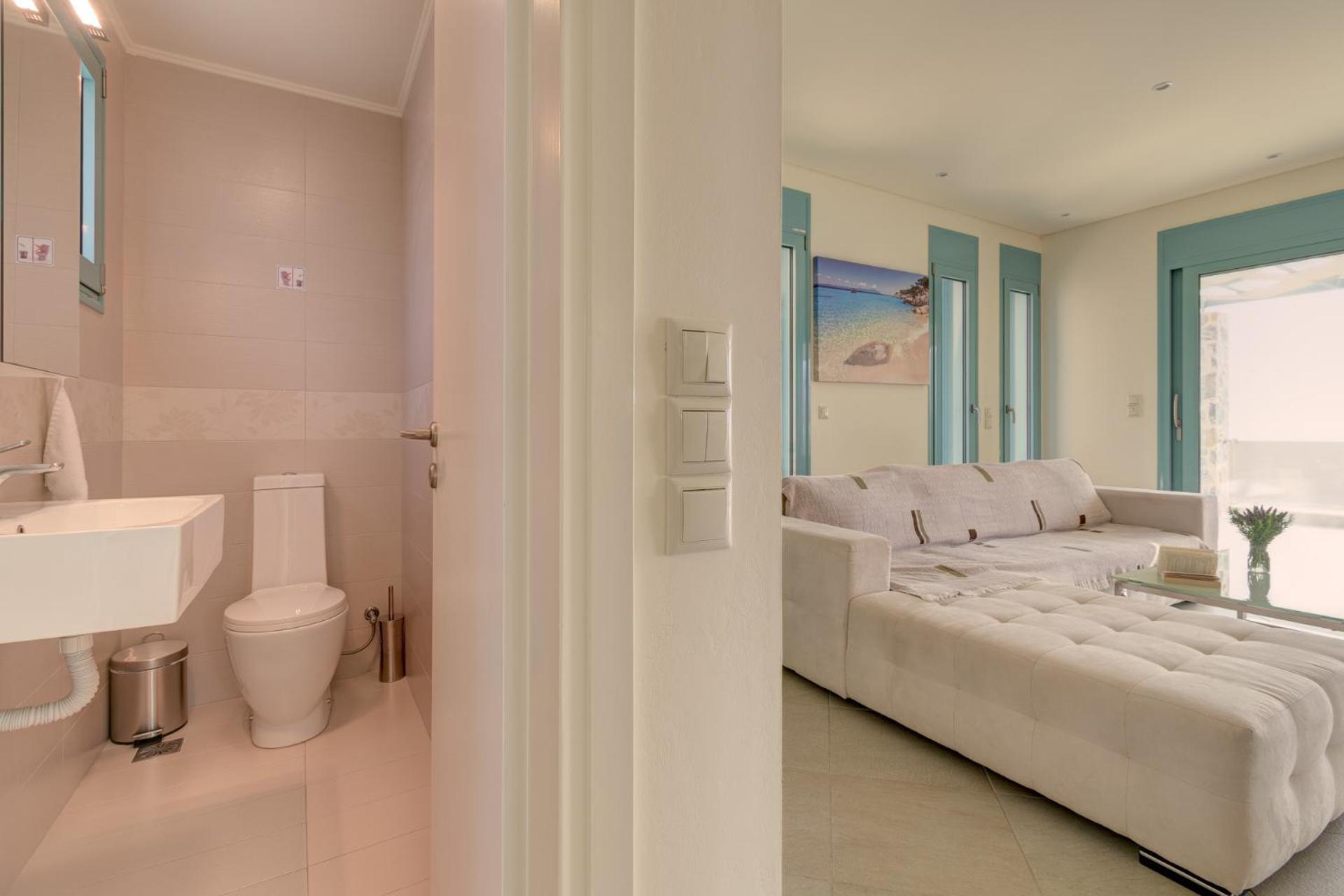 Ouzo Panoramic Houses 1, With Private Pool Plomari Стая снимка