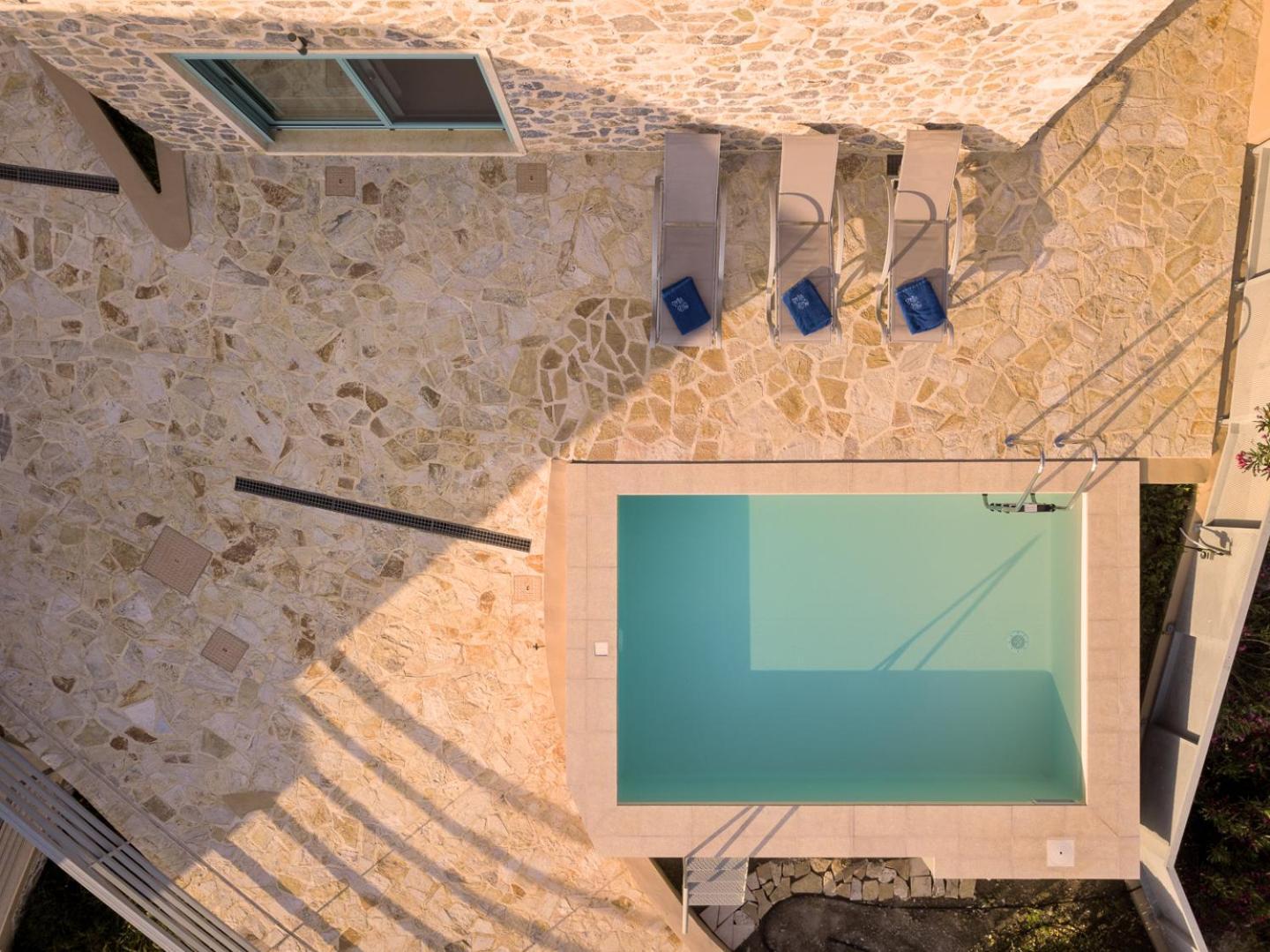 Ouzo Panoramic Houses 1, With Private Pool Plomari Екстериор снимка