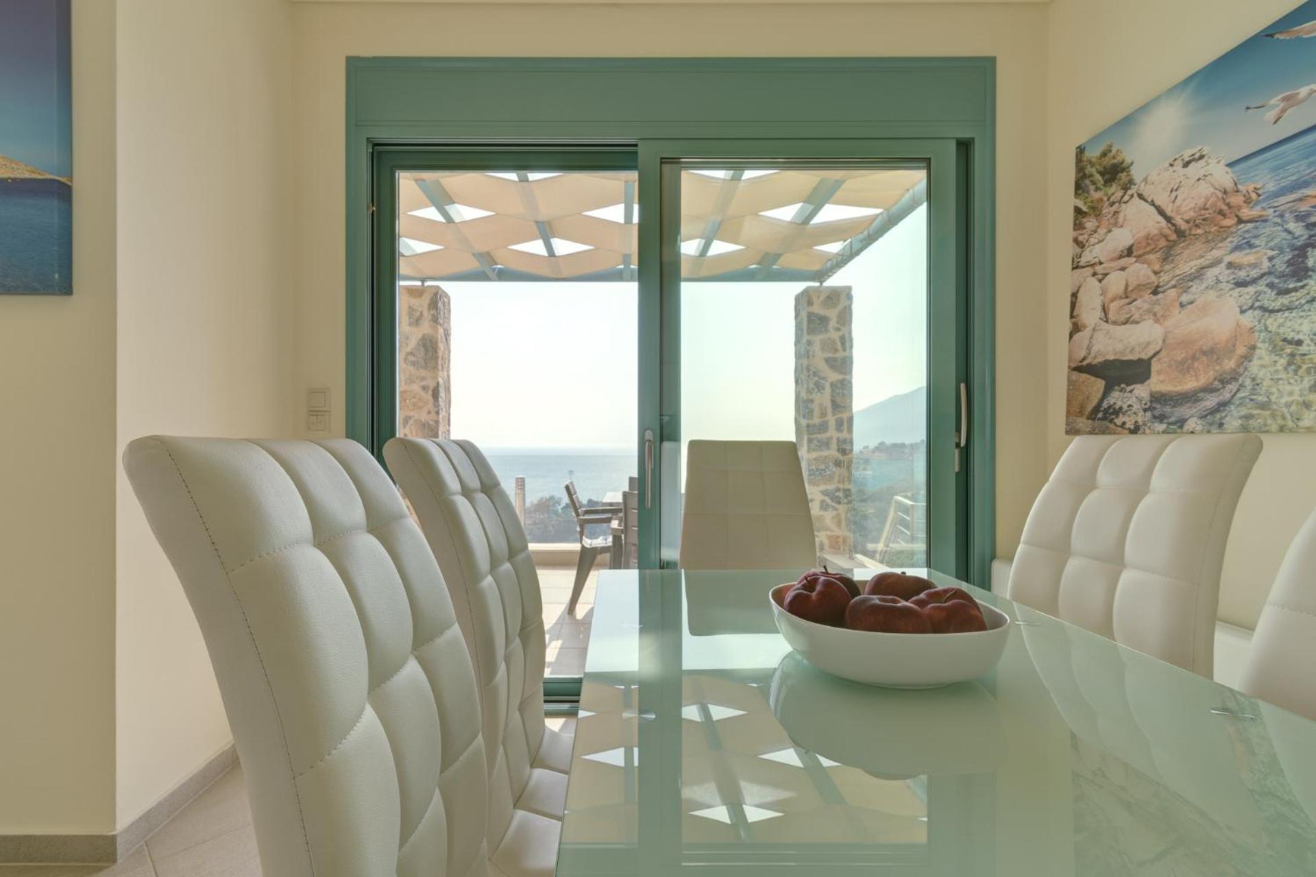 Ouzo Panoramic Houses 1, With Private Pool Plomari Стая снимка