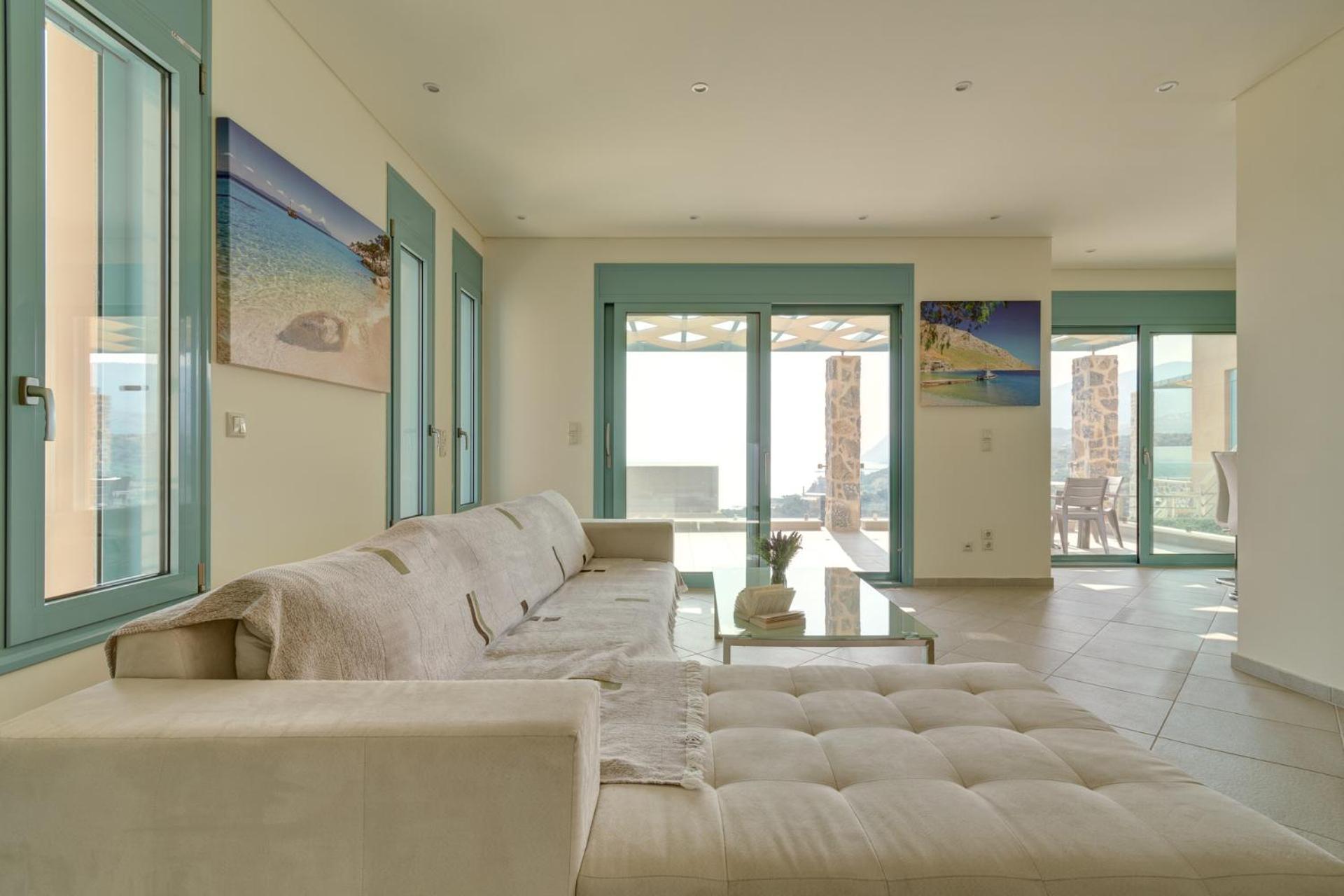 Ouzo Panoramic Houses 1, With Private Pool Plomari Стая снимка